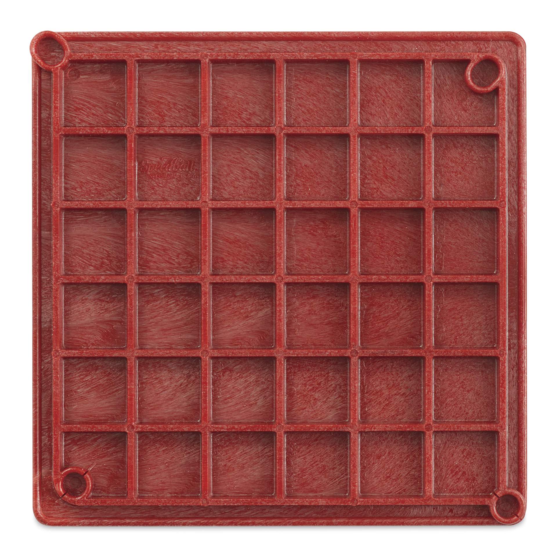 Speedball Bats - Square, 7-1/2", Red - back
