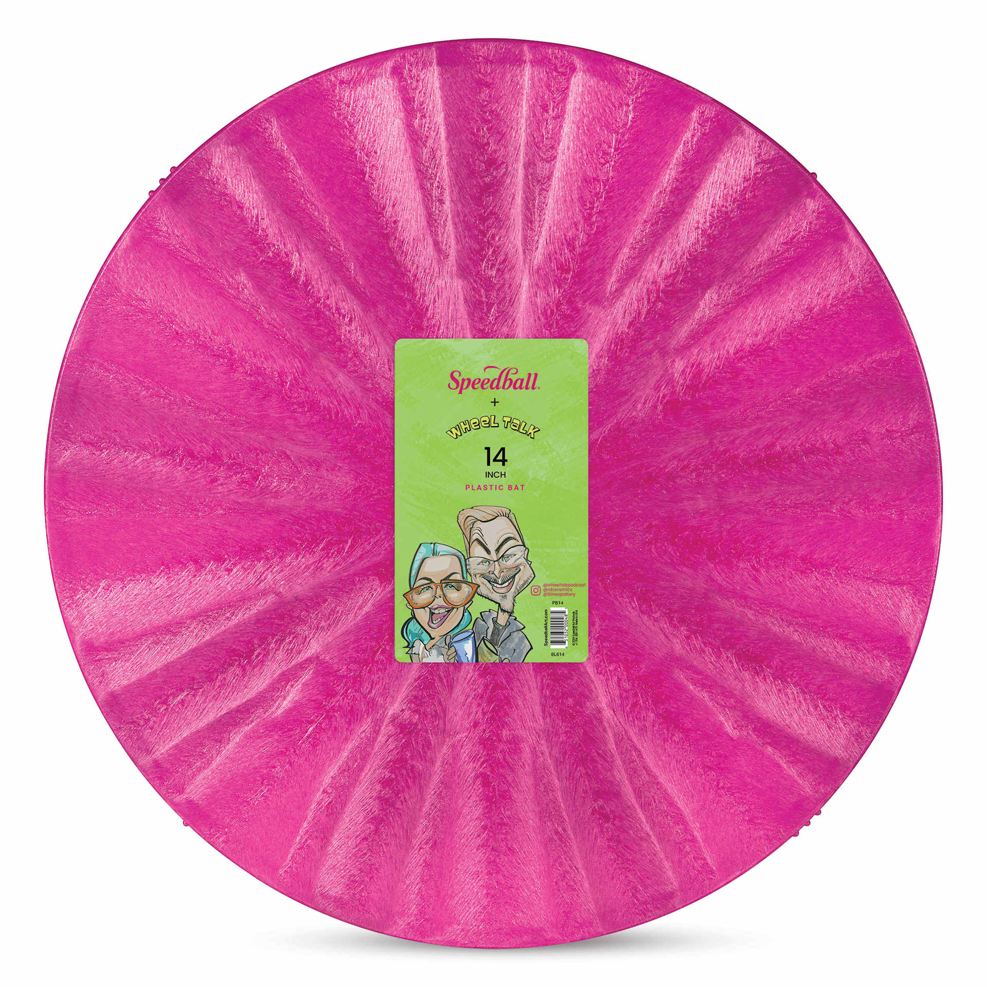Speedball Bats - Round, 14", Pink