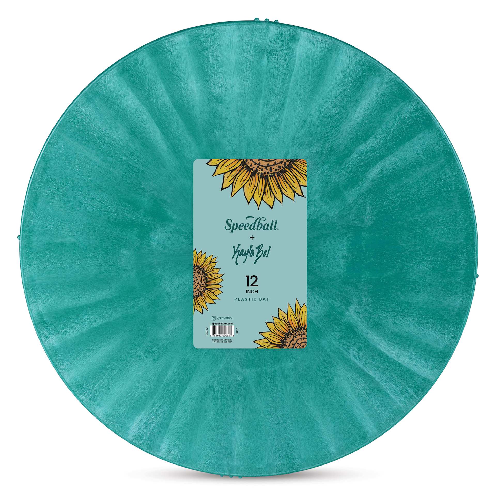 Speedball Bats - Round, 12", Teal
