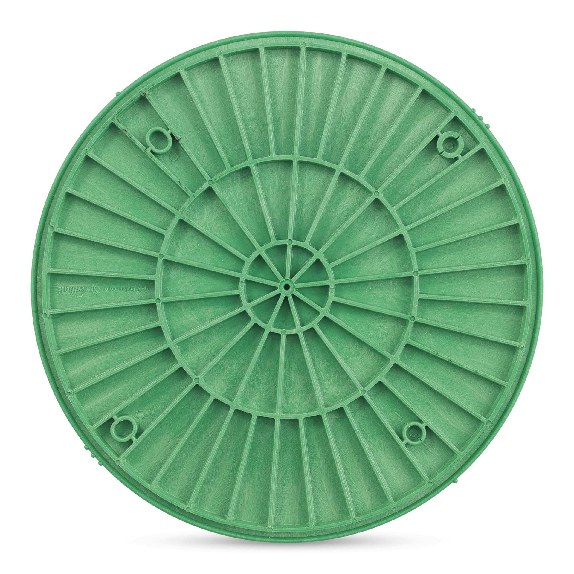Speedball Bats - Round, 12", Green - back