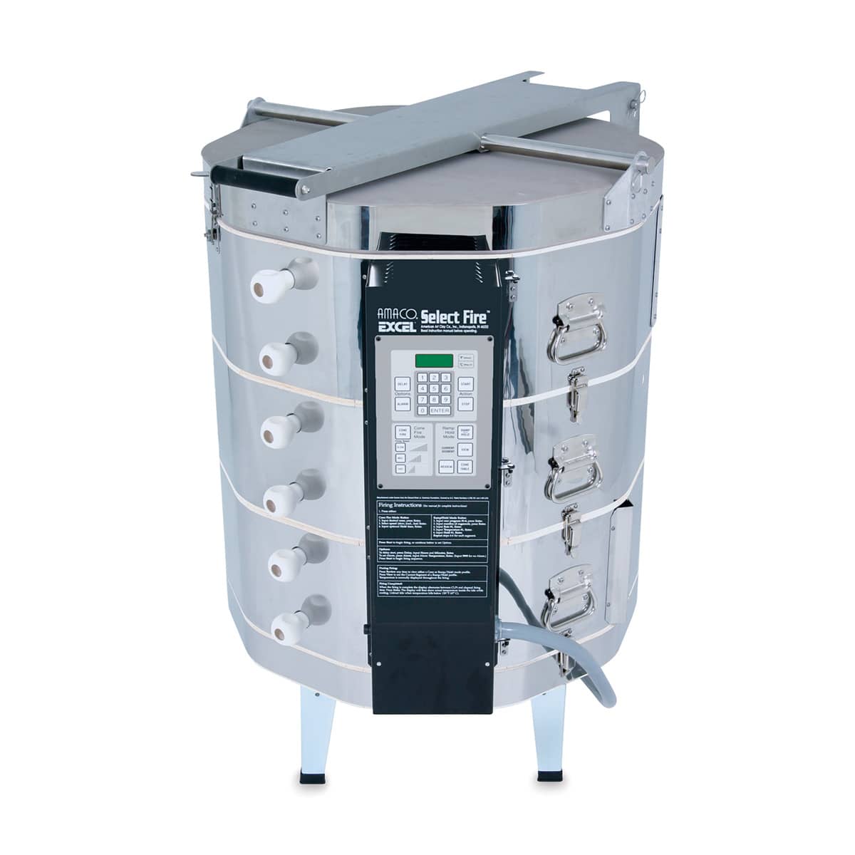 Amaco Excel Kiln with EZ-Lift - EX270SF, 240V, 1P, 48A, 23-3/8" Dia x 27"