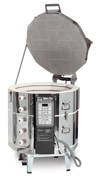 Amaco Excel 22" Deep Select Fire Kilns - Single Phase Kiln with EZ Lift