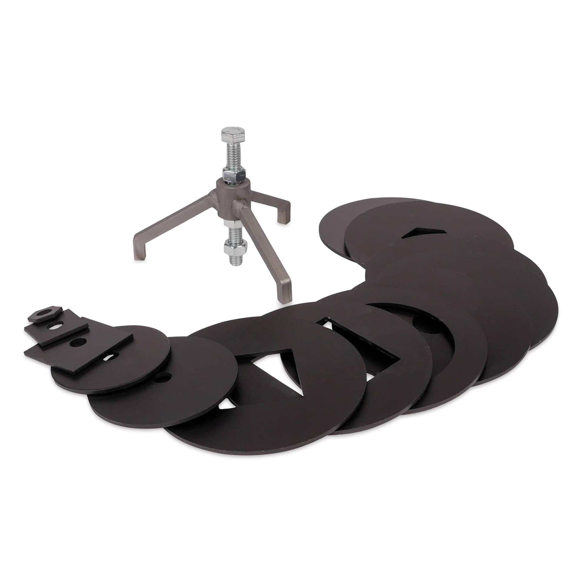 Brent Clay Extruder Hollow Dies - Set of 12 - contents