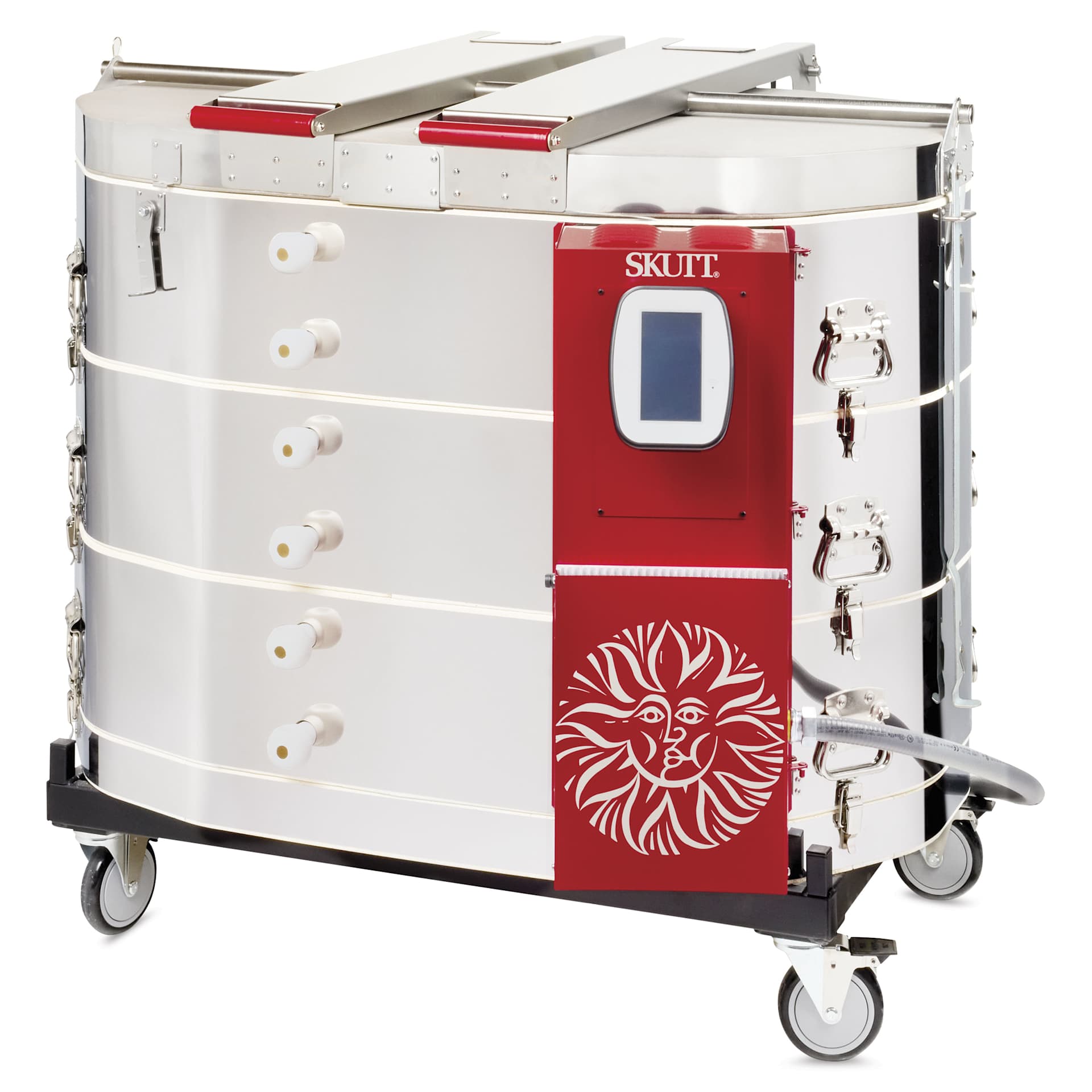 Skutt KMT Series Kilnmaster Touchscreen Kiln - KMT-1427-3PK, Cone 10, 208V-1P, 80A - closed