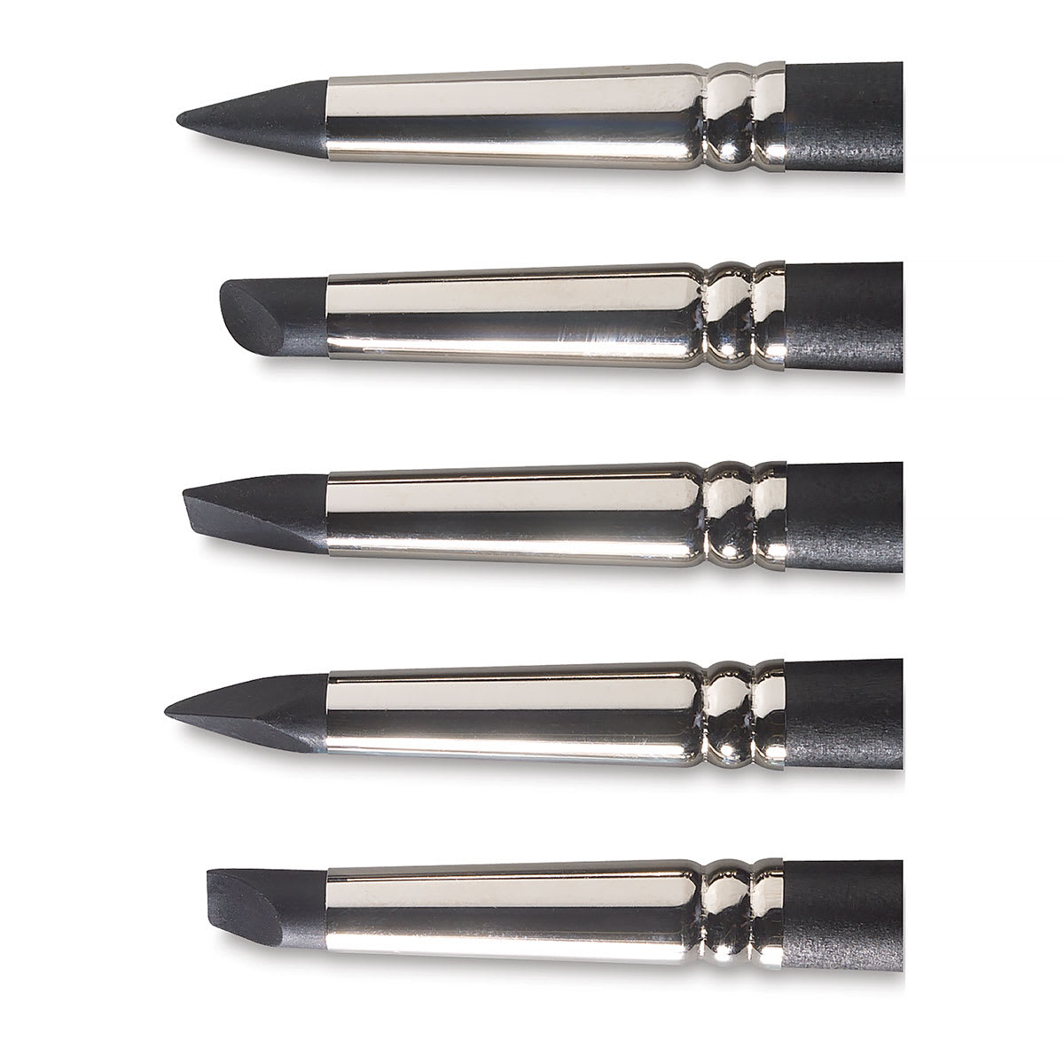 Royal Sovereign Clay Shaper Sets - closeup of 5 Regular tips