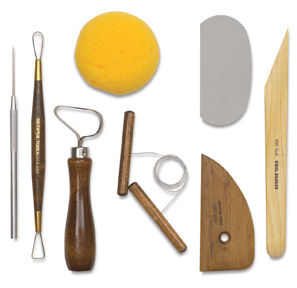 Pottery Tool Kit. Set of 8, out of package.