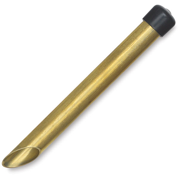 Kemper Clay Hole Cutters - Angled view of 1/2" hole cutter 