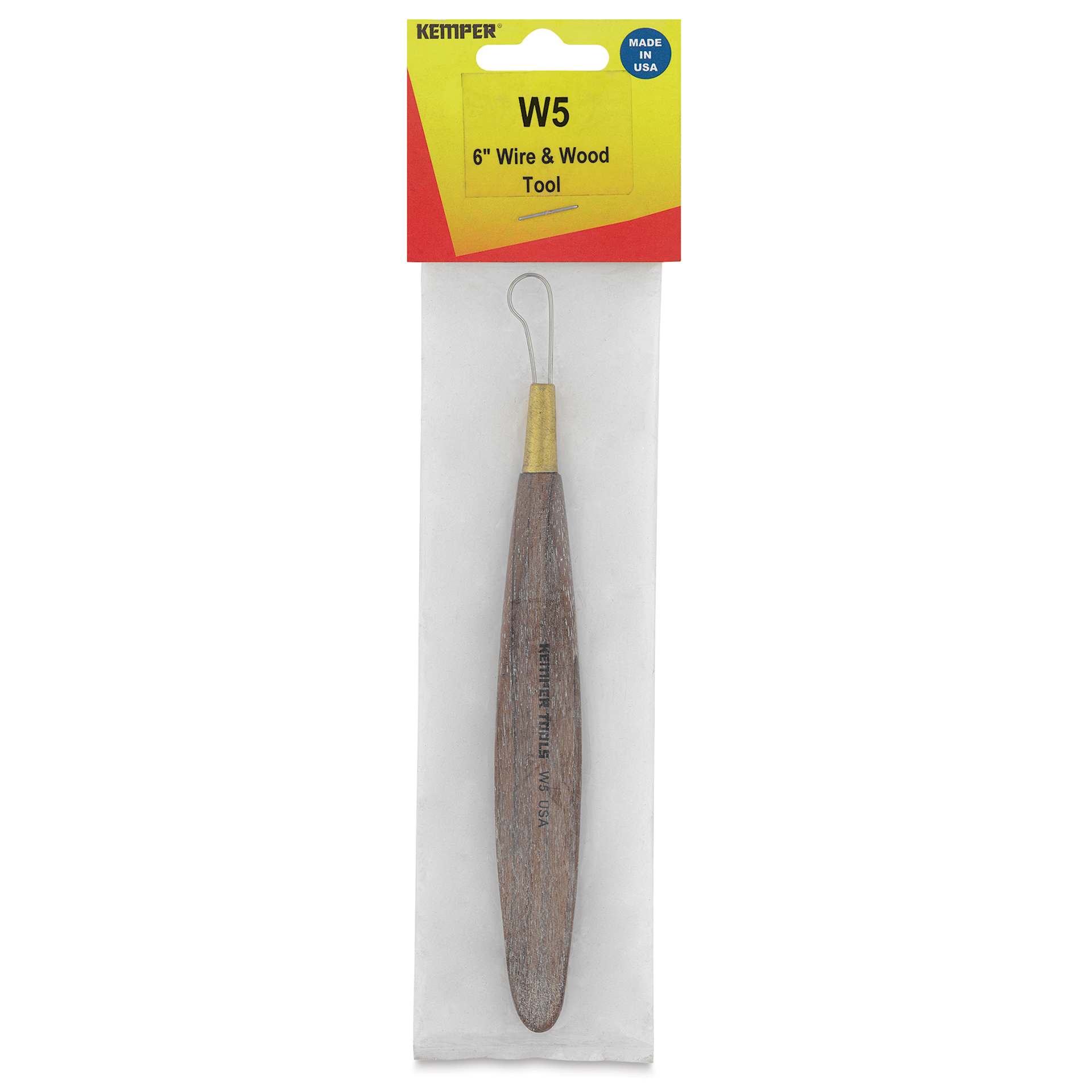 Kemper Wire and Wood Tool - W5, 6" front of packaging