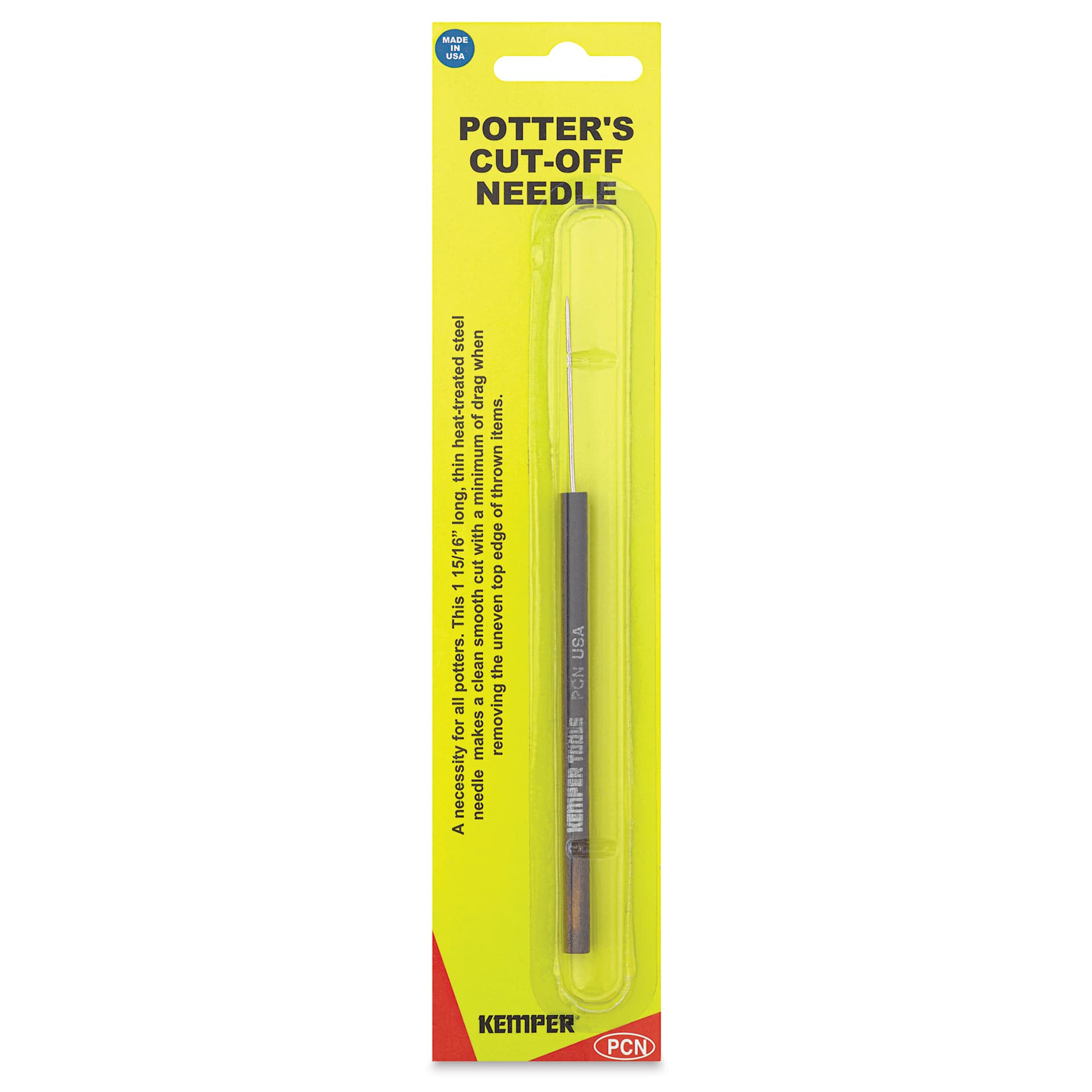 Kemper Potter's Cut-Off Needle front of packaging