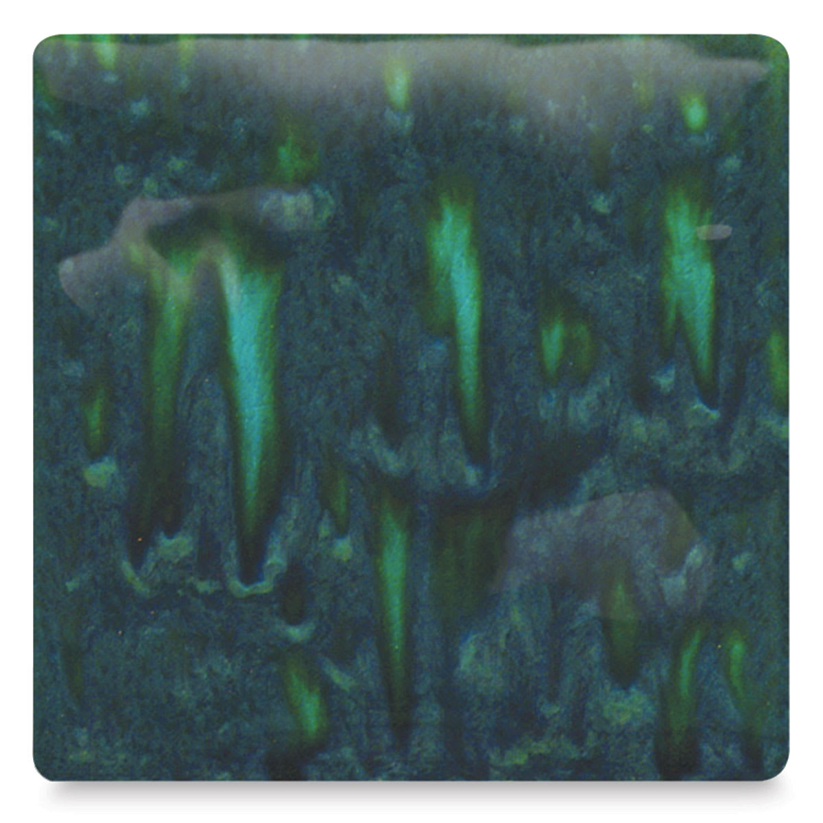 Mayco Jungle Gems Crystal Glaze - Peacock Green, Cone 06 oxidation Mayco Jungle Gems Crystal Glaze - Peacock Green, Cone 06 oxidation