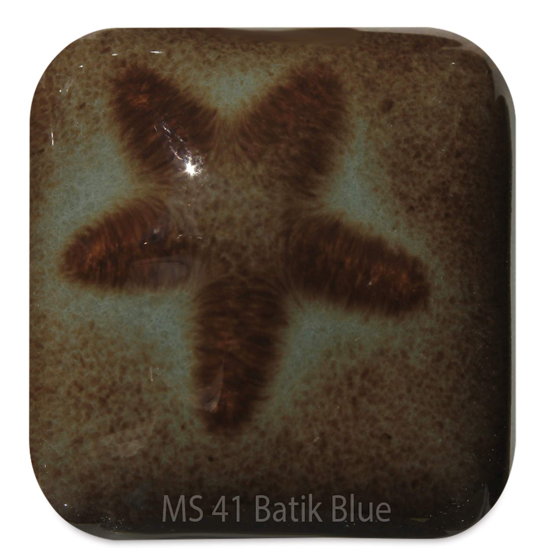 Laguna Moroccan Sand Glaze - MS-41 Batik Blue, Pint
