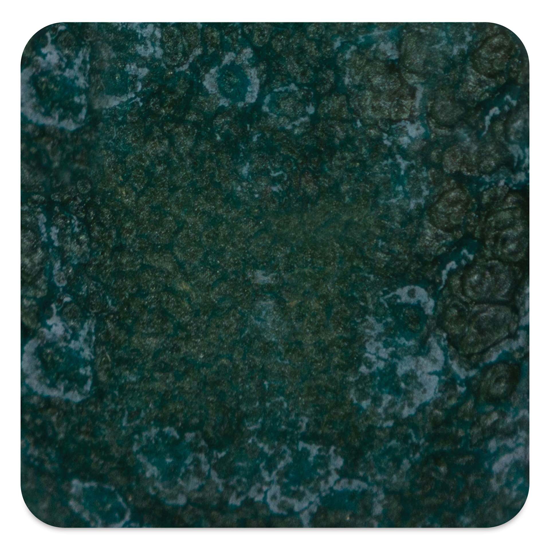 Mayco Speckled Stroke & Coat Glaze - Speckled Teal Next Time, fired at cone 10 reduction