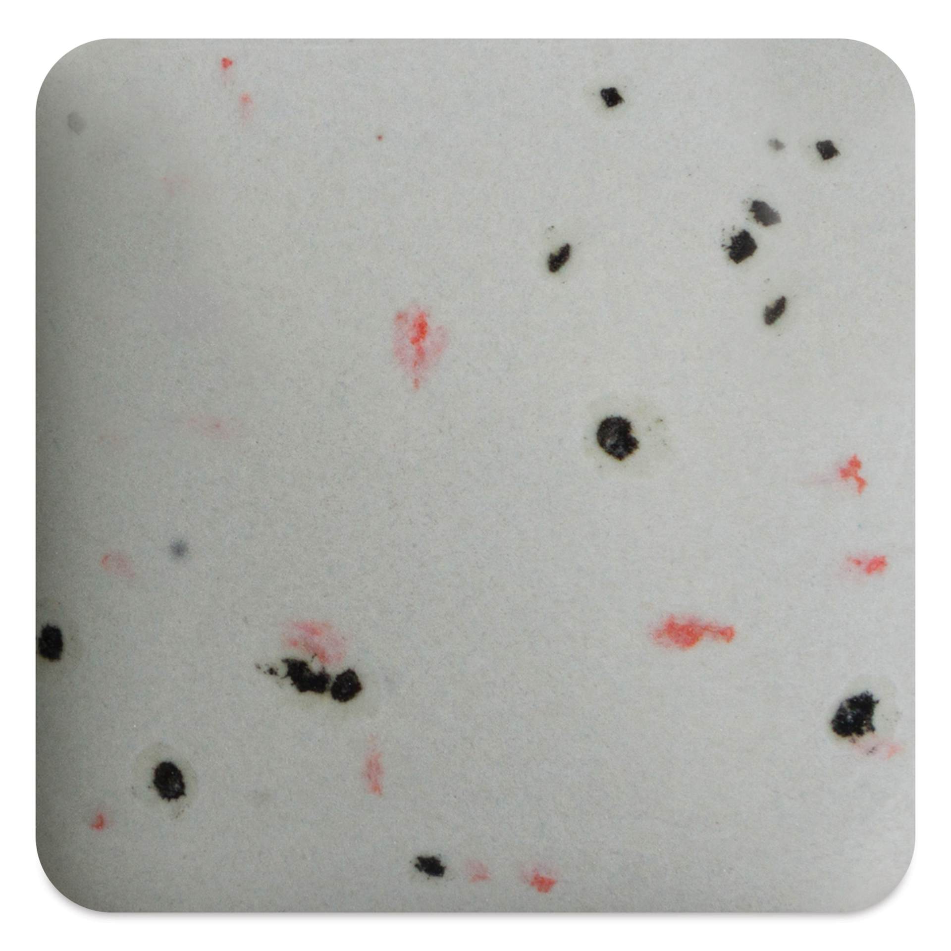 Mayco Speckled Stroke & Coat Glaze - Speckled Silver Lining, fired at cone 6 oxidation