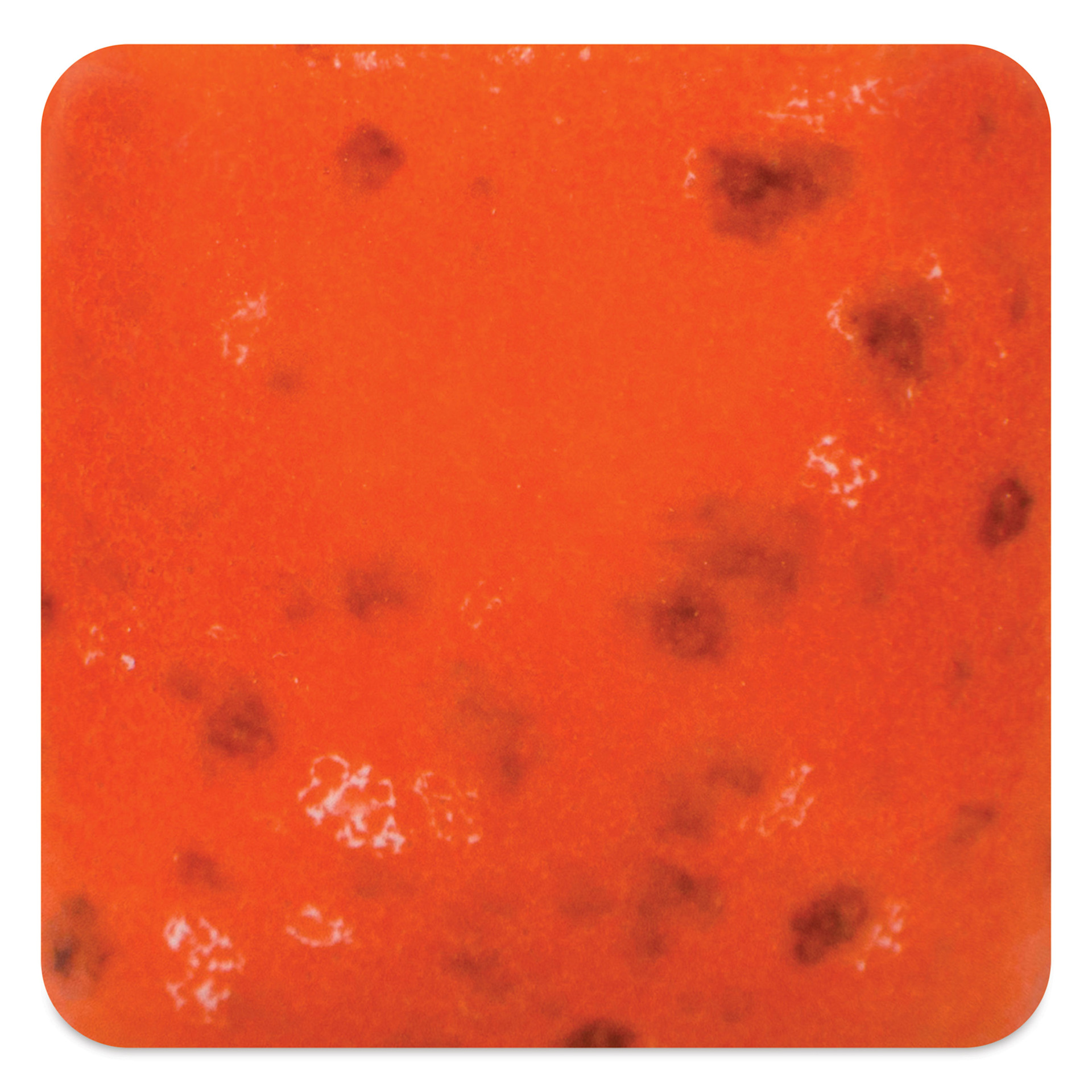 Mayco Speckled Stroke & Coat Glaze - Speckled Orange-A-Peel, fired at cone 10 reduction