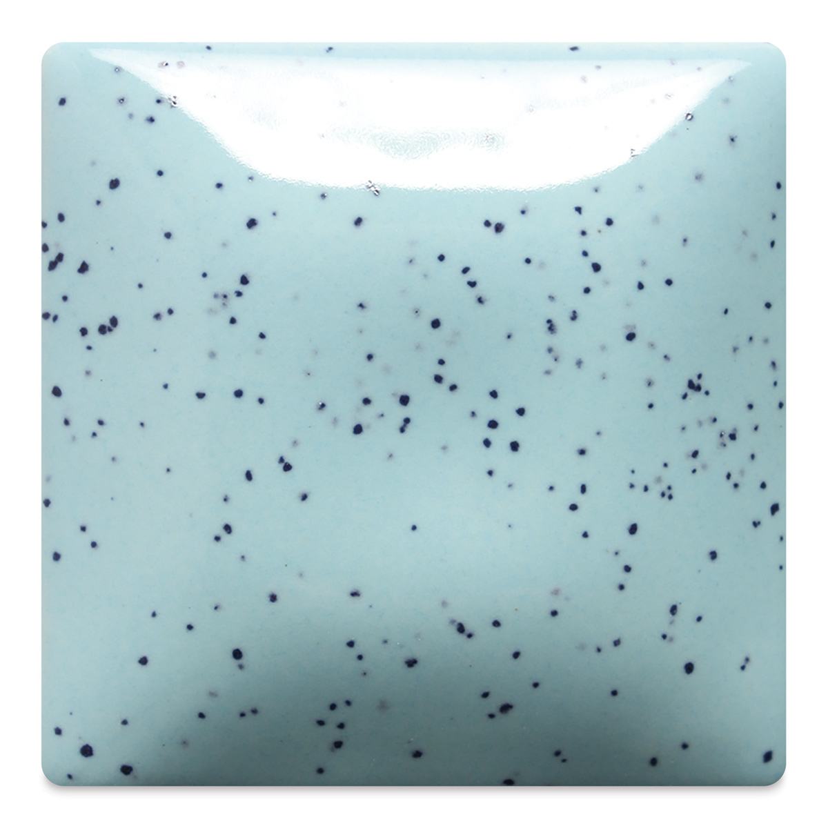 Mayco Speckled Stroke & Coat Glaze - Speckled My Blue Heaven, fired at cone 06 oxidation