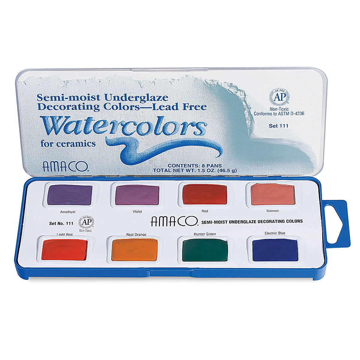 Amaco Semi-Moist Underglaze Sets