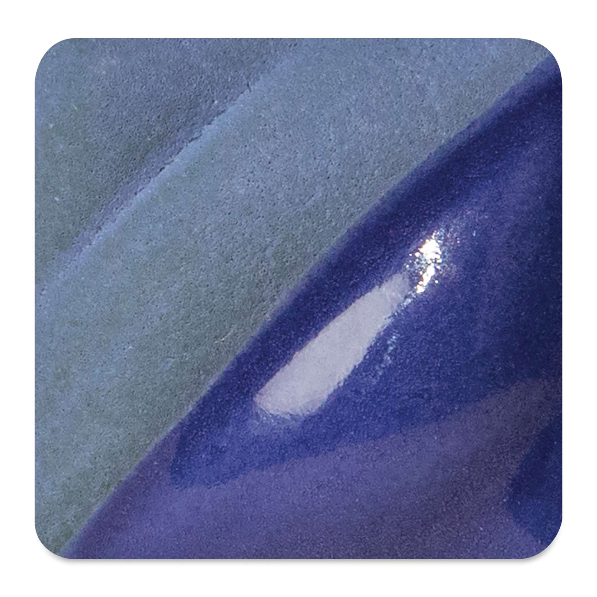 Amaco Lead-Free Underglaze Decorating Color - 2 oz, Purple fired to cone 5 oxidation