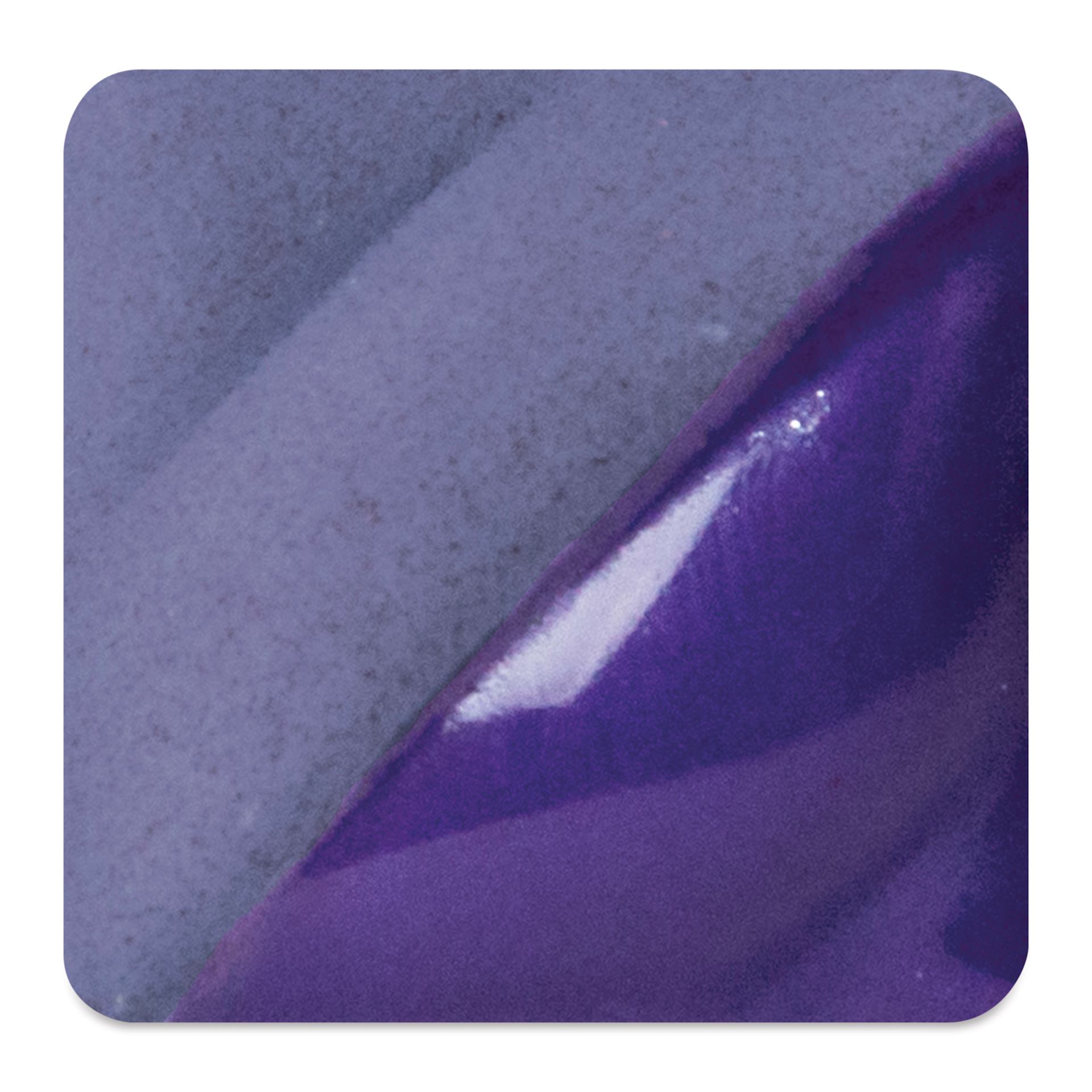 Amaco Lead-Free Underglaze Decorating Color - Pint, Purple fired to cone 05 oxidation
