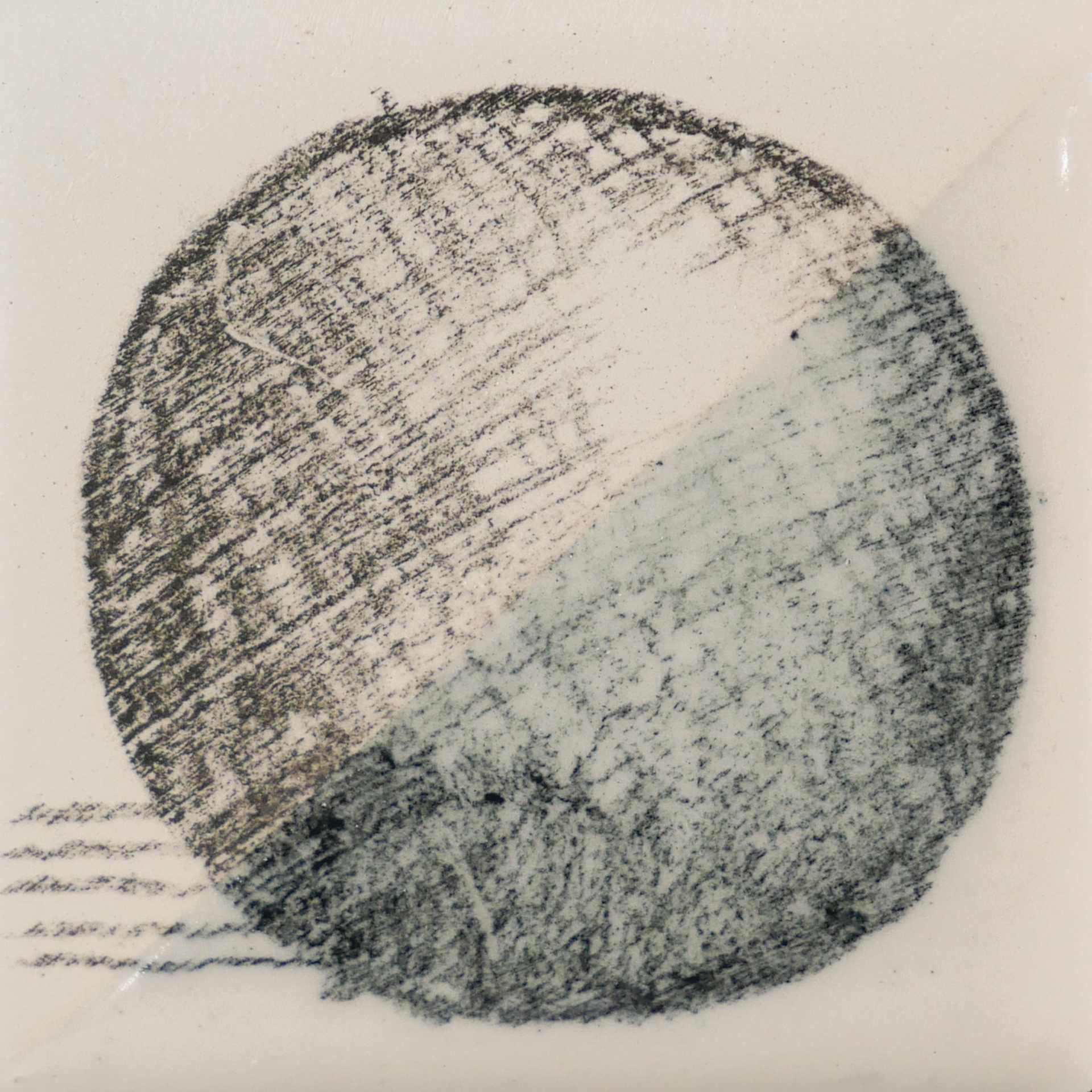 Amaco Underglaze Pencil, fired to cone 5
