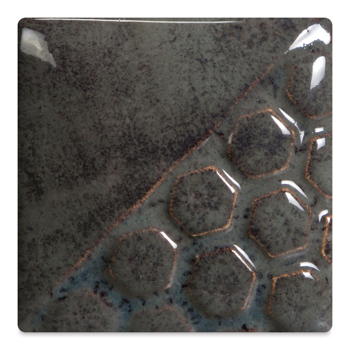 Mayco Elements Glaze - Slate, fired at cone 06 oxidation
