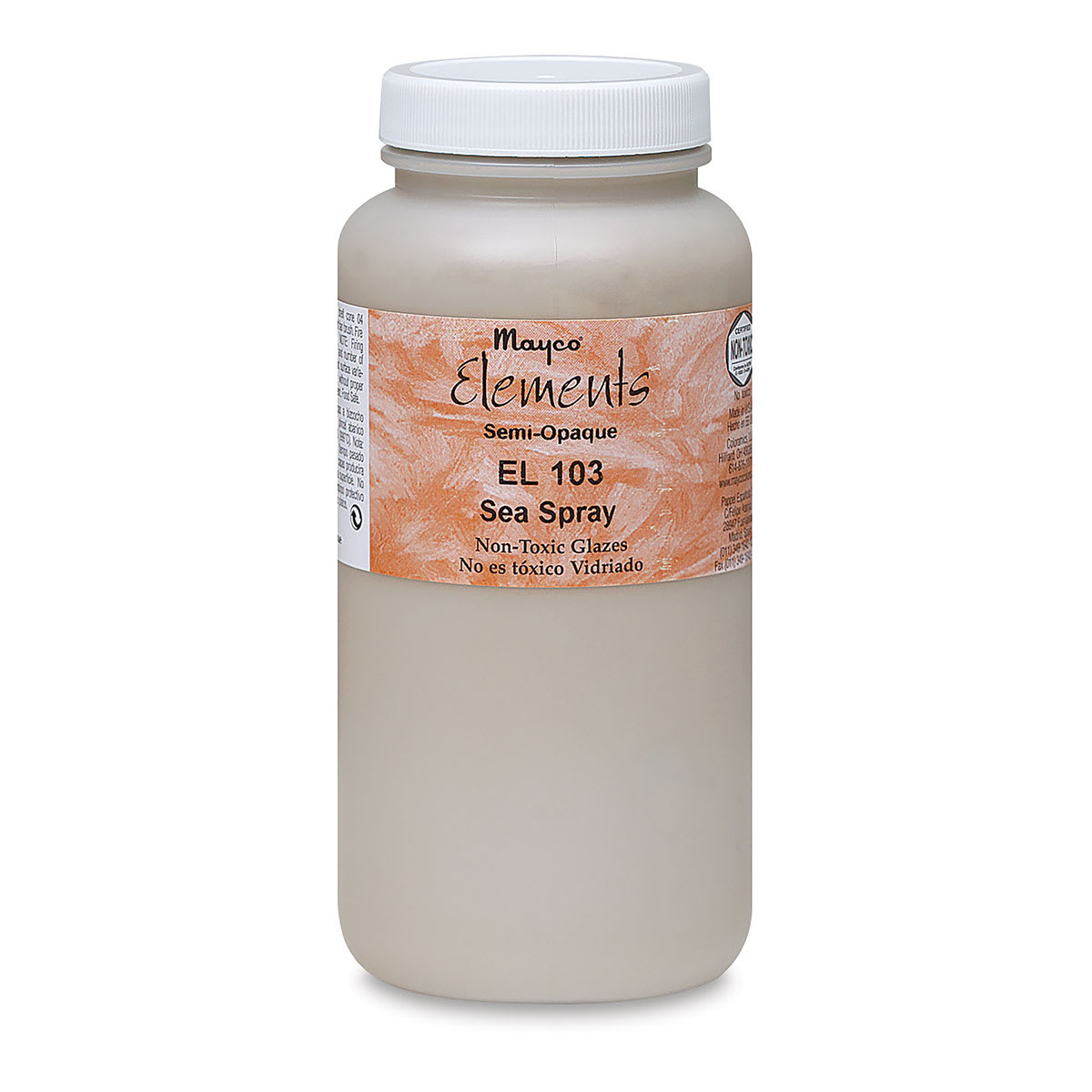 Mayco Elements Glaze - Sea Spray, front of packaging