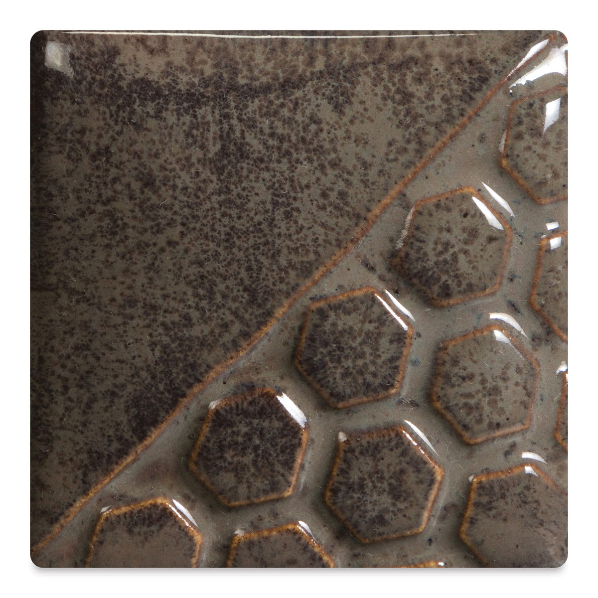 Mayco Elements Glaze - Dark Amethyst, fired at cone 06 oxidation