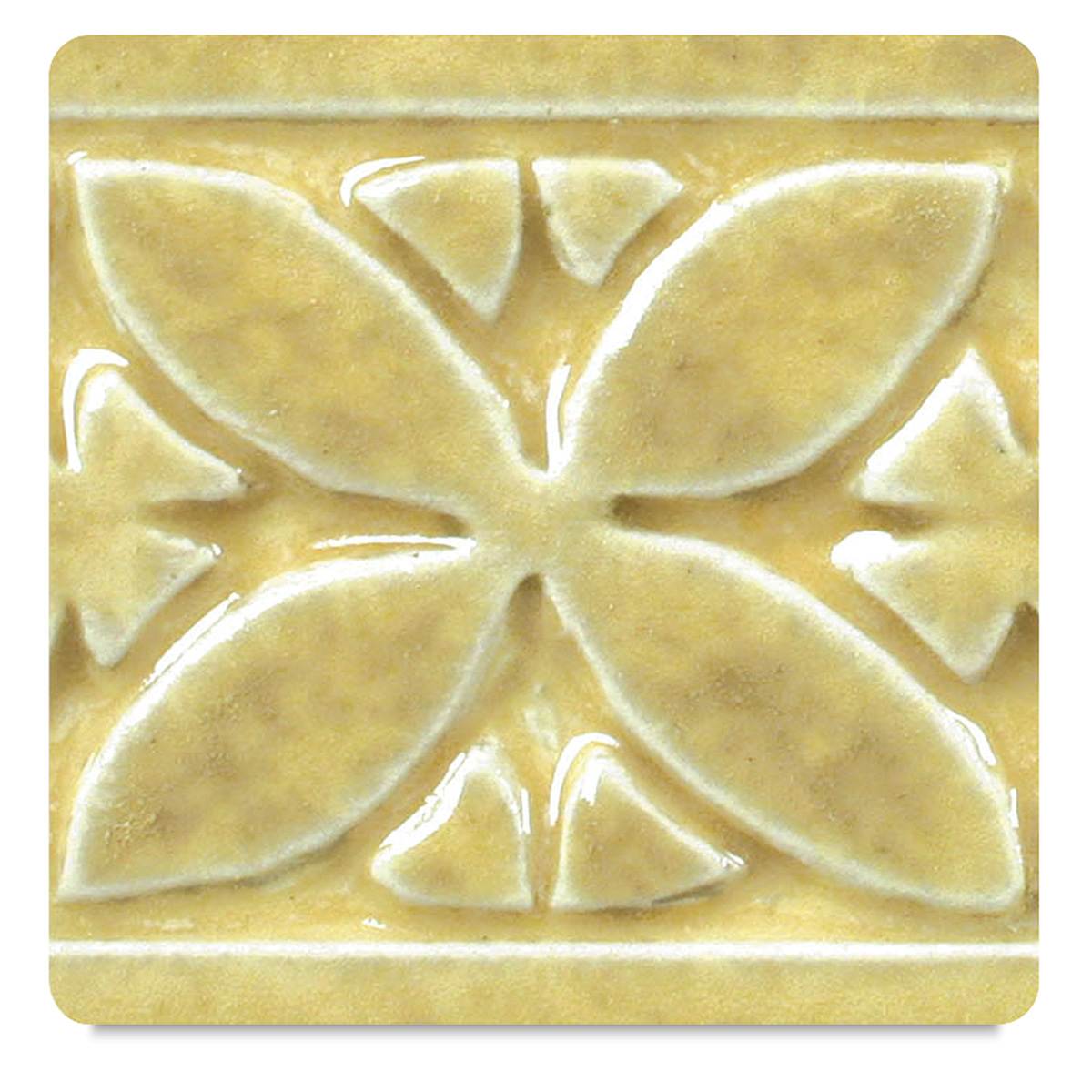 Amaco Potter's Choice Glazes - Oatmeal, PC-31. Color sample in light-dark oatmeal shades.