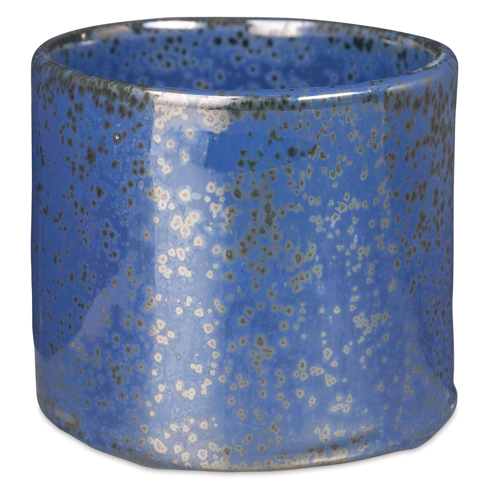 Blue Lagoon Amaco Potter's Choice Glaze fired to Cone 5.