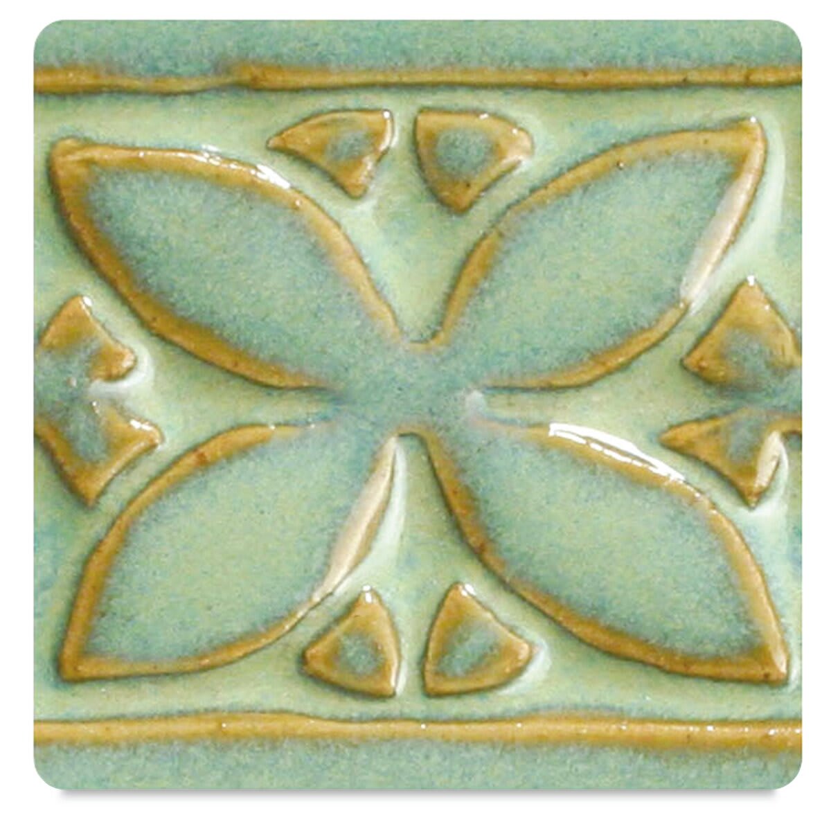 Amaco Potter's Choice Glaze - Textured Turquoise, Gallon
