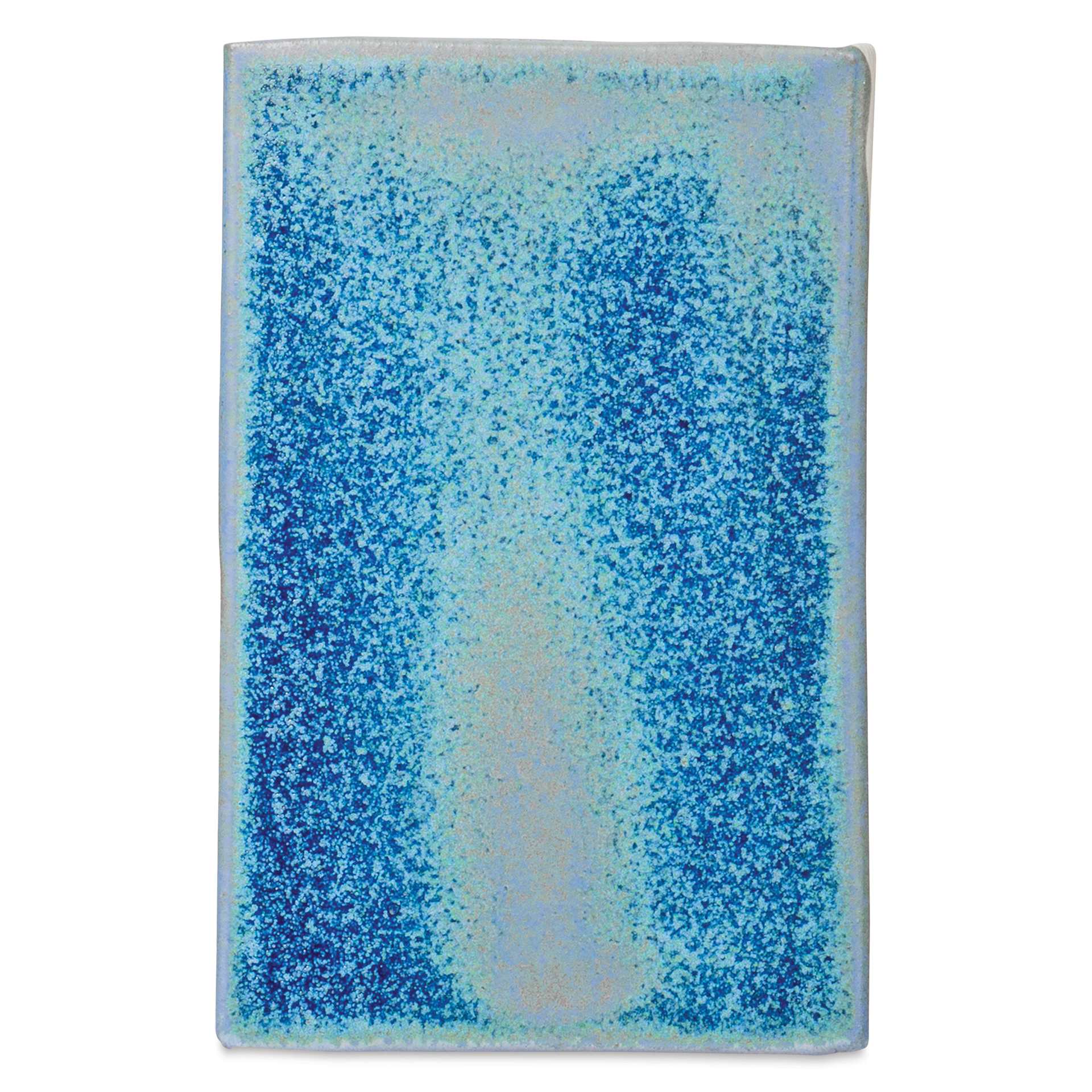 Amaco Potter's Choice Glaze - Tuscan Blue two coats fired to cone 5 oxidation