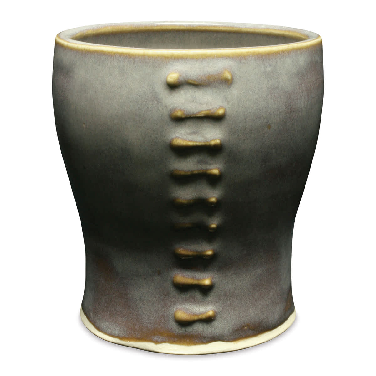 Amaco Potter's Choice Glaze - Light Sepia finished vase example