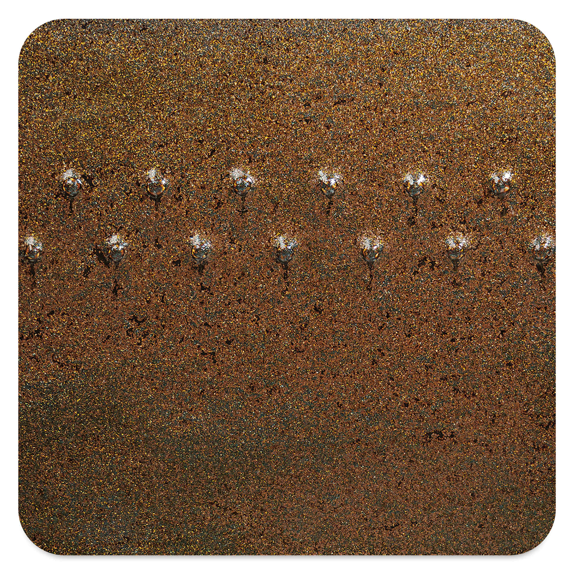 Amaco Potter's Choice Glaze - Cosmic Gold Dust fired to cone 5 oxidation