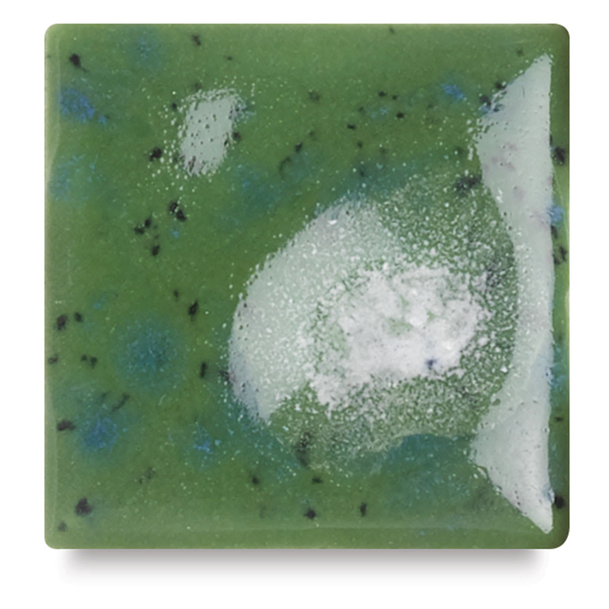 Mayco Crystalite Glaze - Spotted Kiwi, fired to Cone 06 oxidation