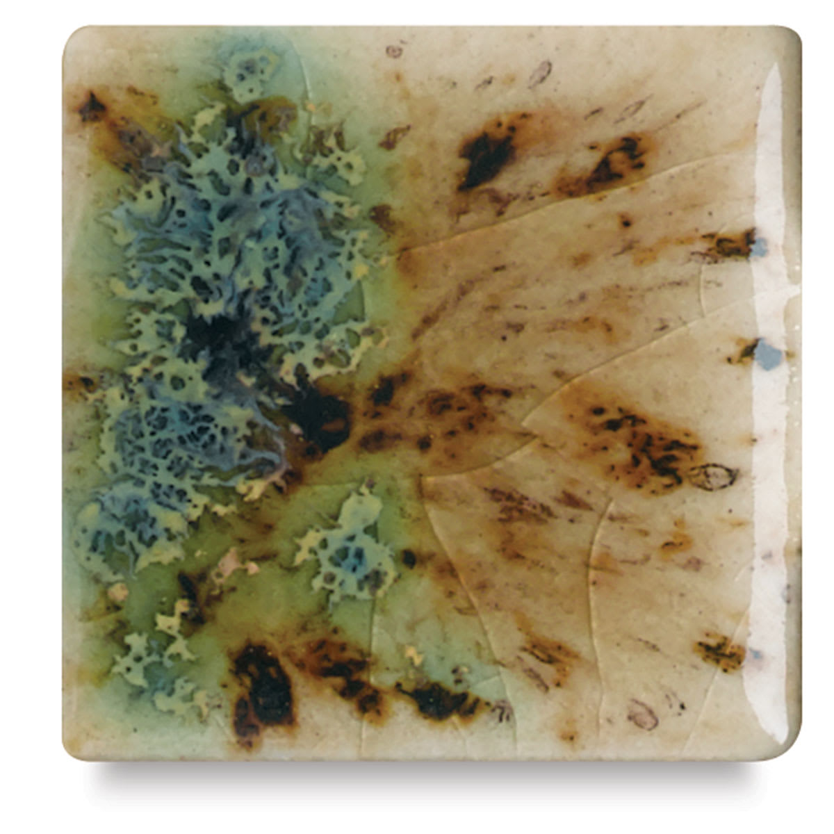 Mayco Crystalite Glaze - Cappuccino Mint, Cone 06 oxidation