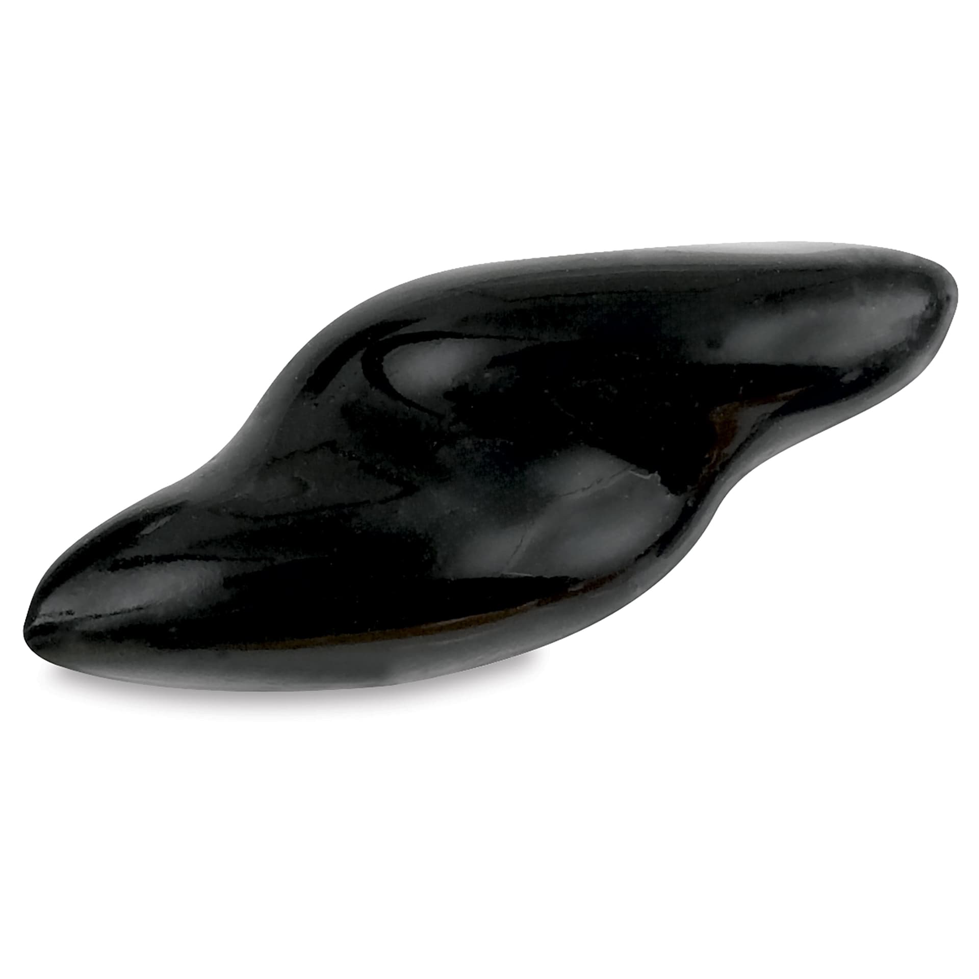 Speedball Earthenware Glaze - Black - finished example