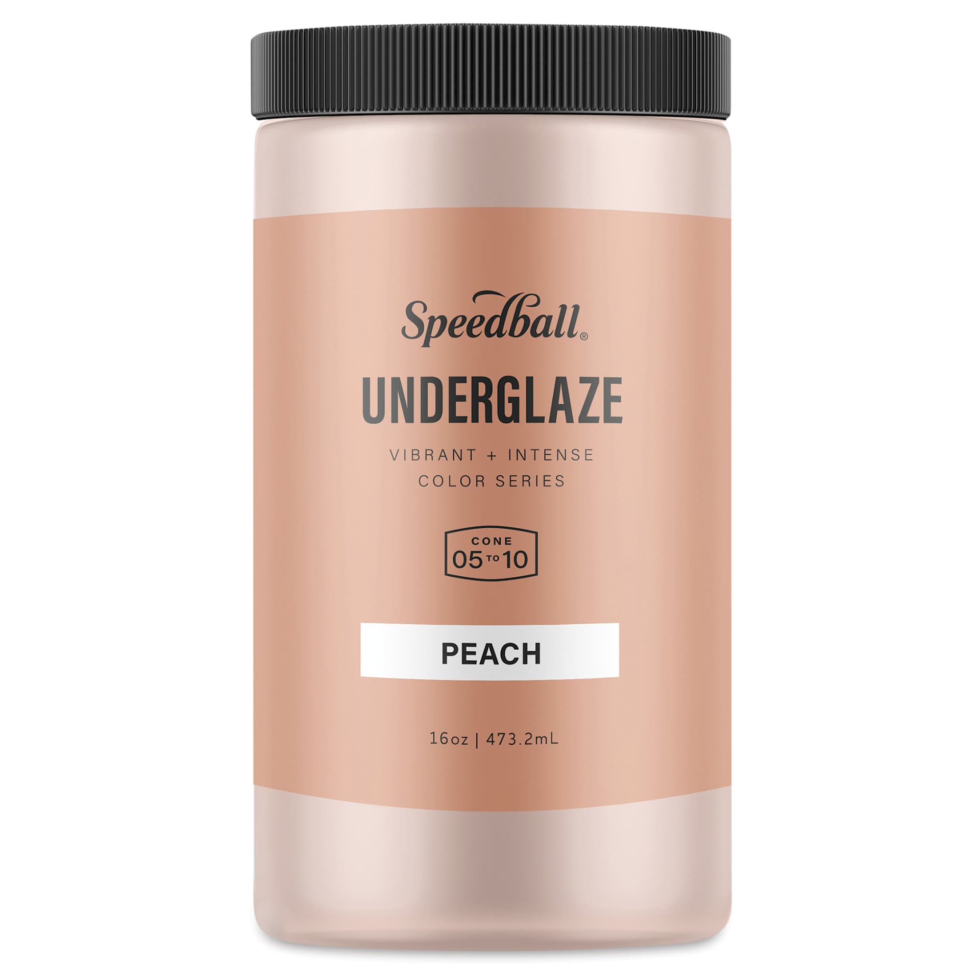 Speedball Ceramic Underglaze - Peach, Opaque, 16 oz
