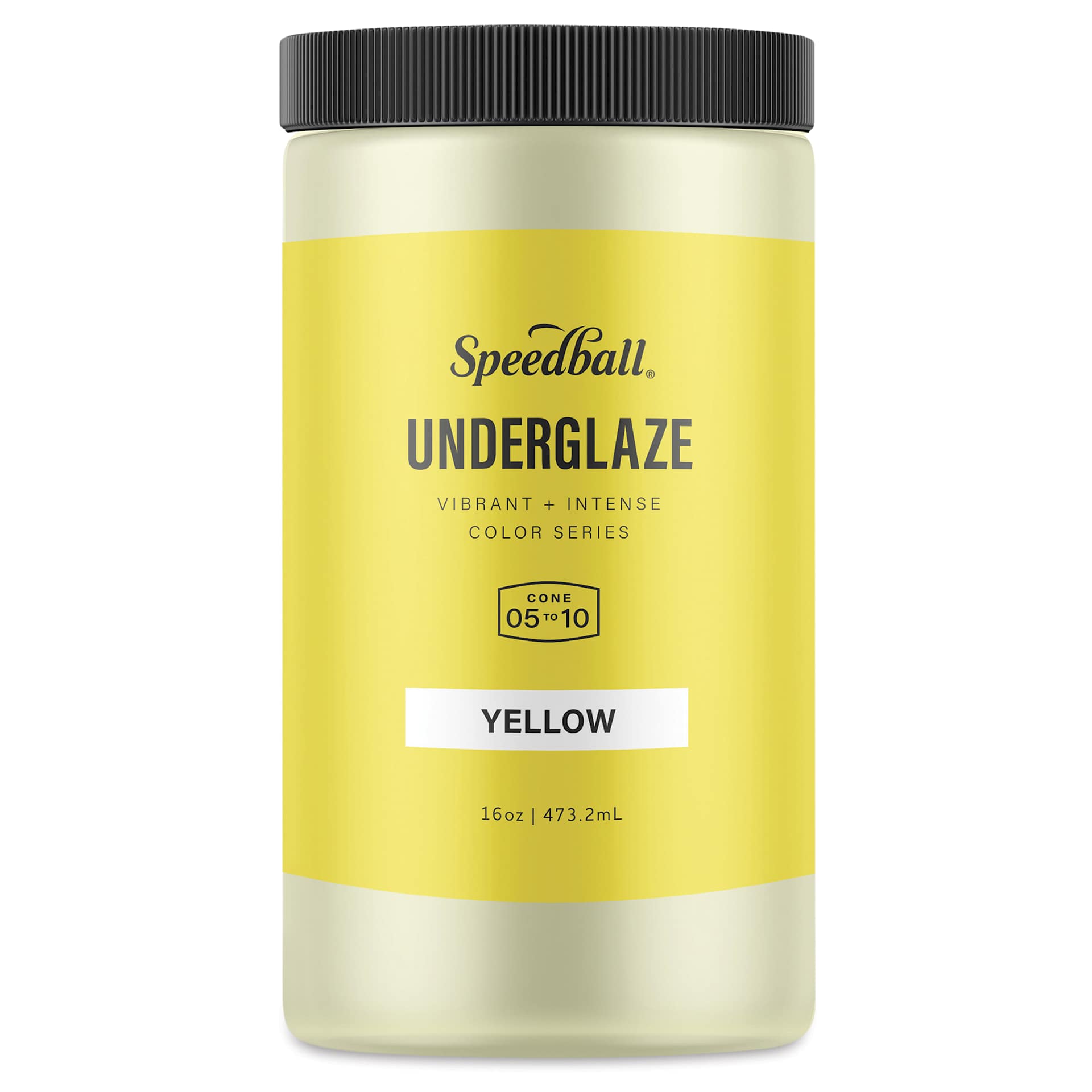 Speedball Ceramic Underglaze - Yellow, Opaque, 16 oz