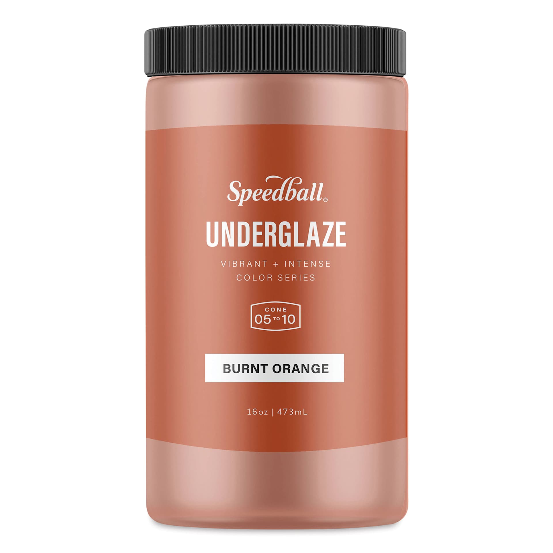 Speedball Ceramic Underglaze - Burnt Orange, 16 oz