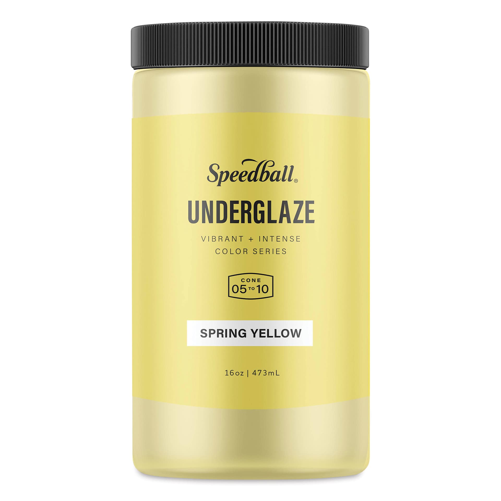 Speedball Ceramic Underglaze - Spring Yellow, 16 oz