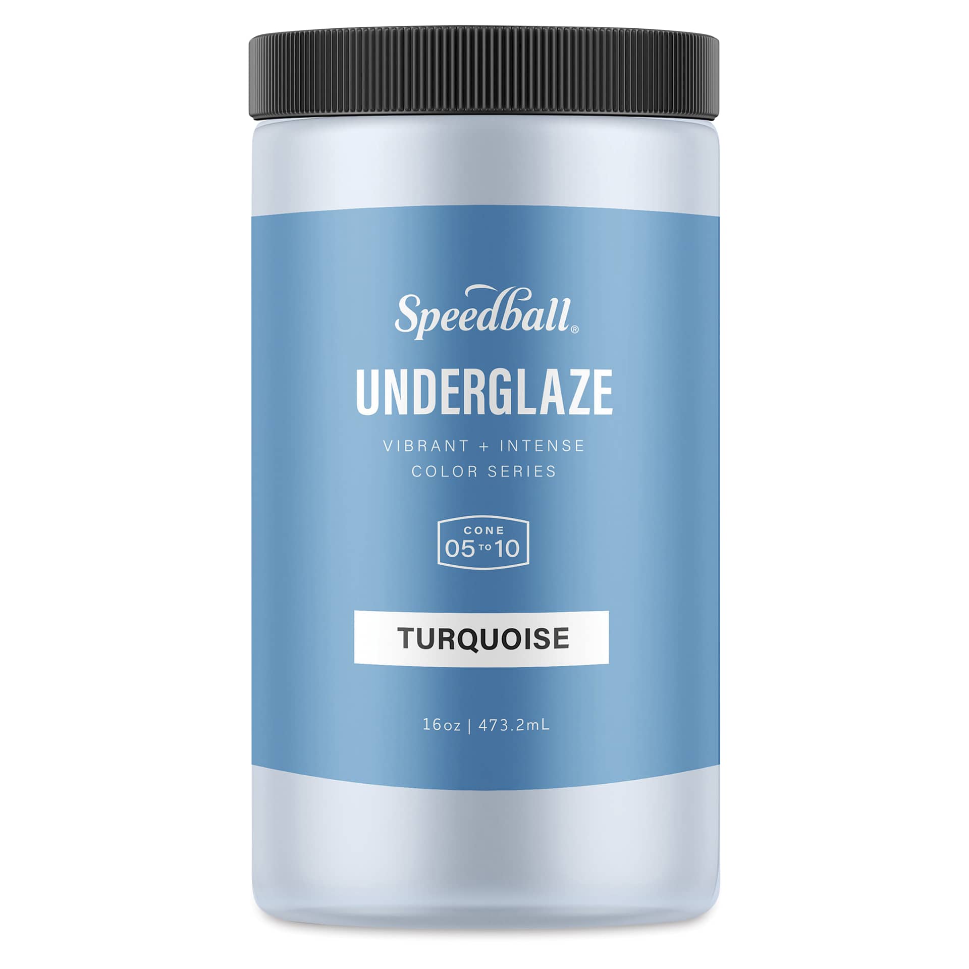 Speedball Ceramic Underglaze - Turquoise, Opaque, 16 oz