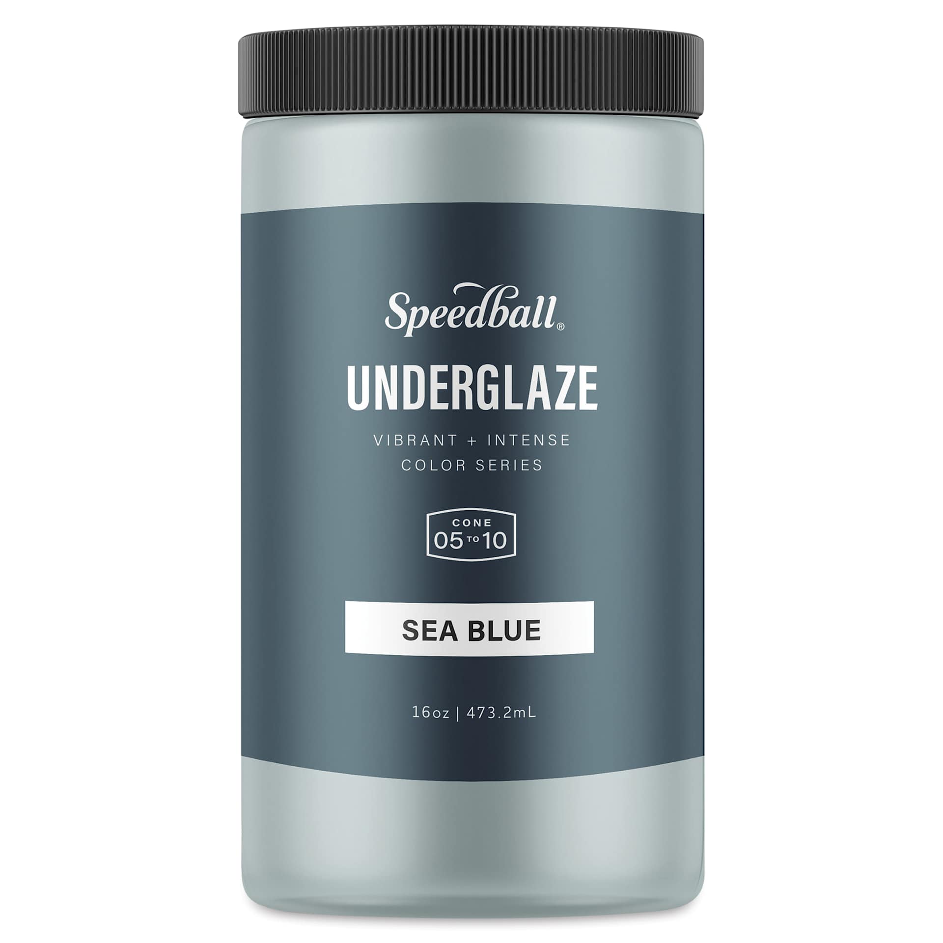 Speedball Ceramic Underglaze - Sea Blue, Opaque, 16 oz