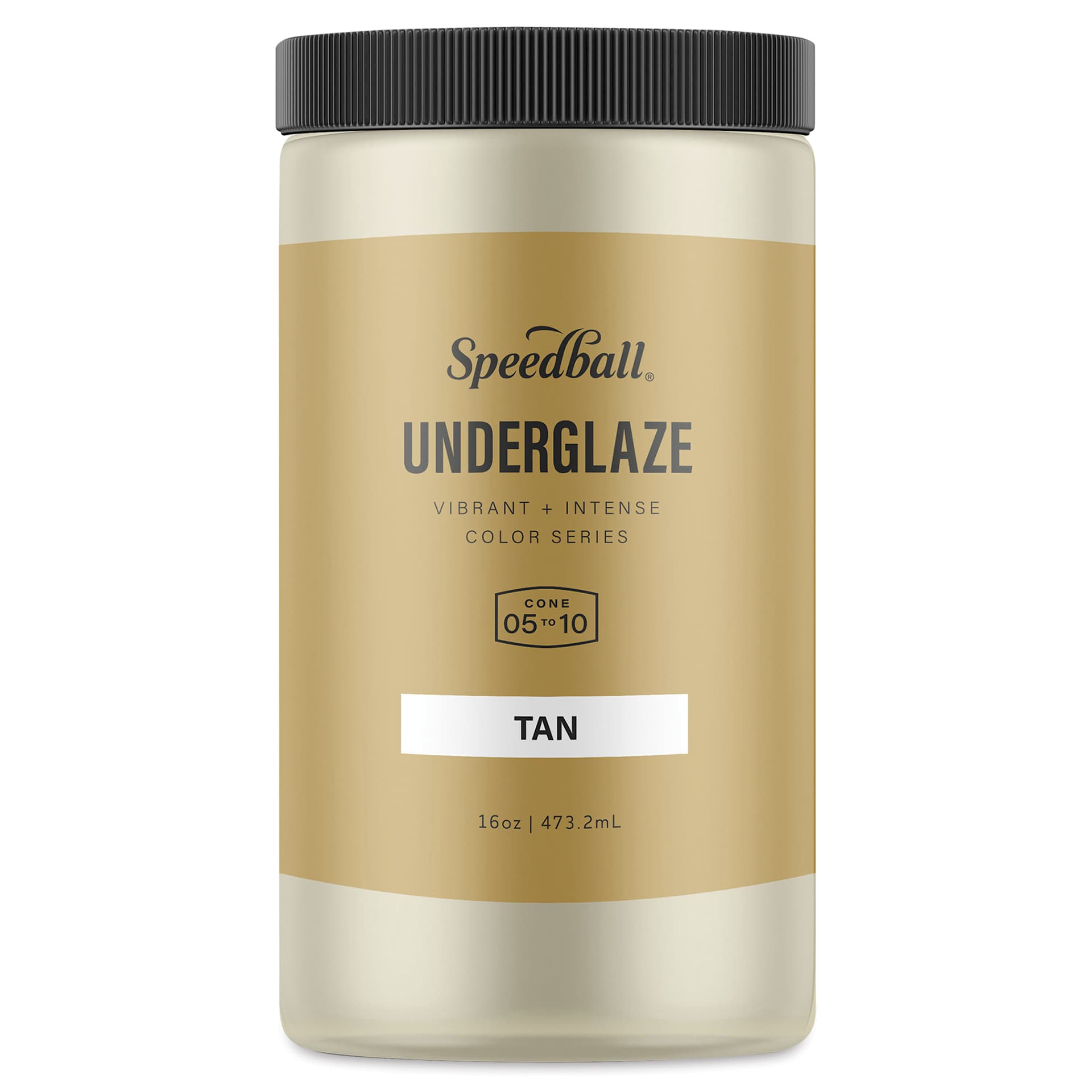 Speedball Ceramic Underglaze - Tan, Opaque, 16 oz