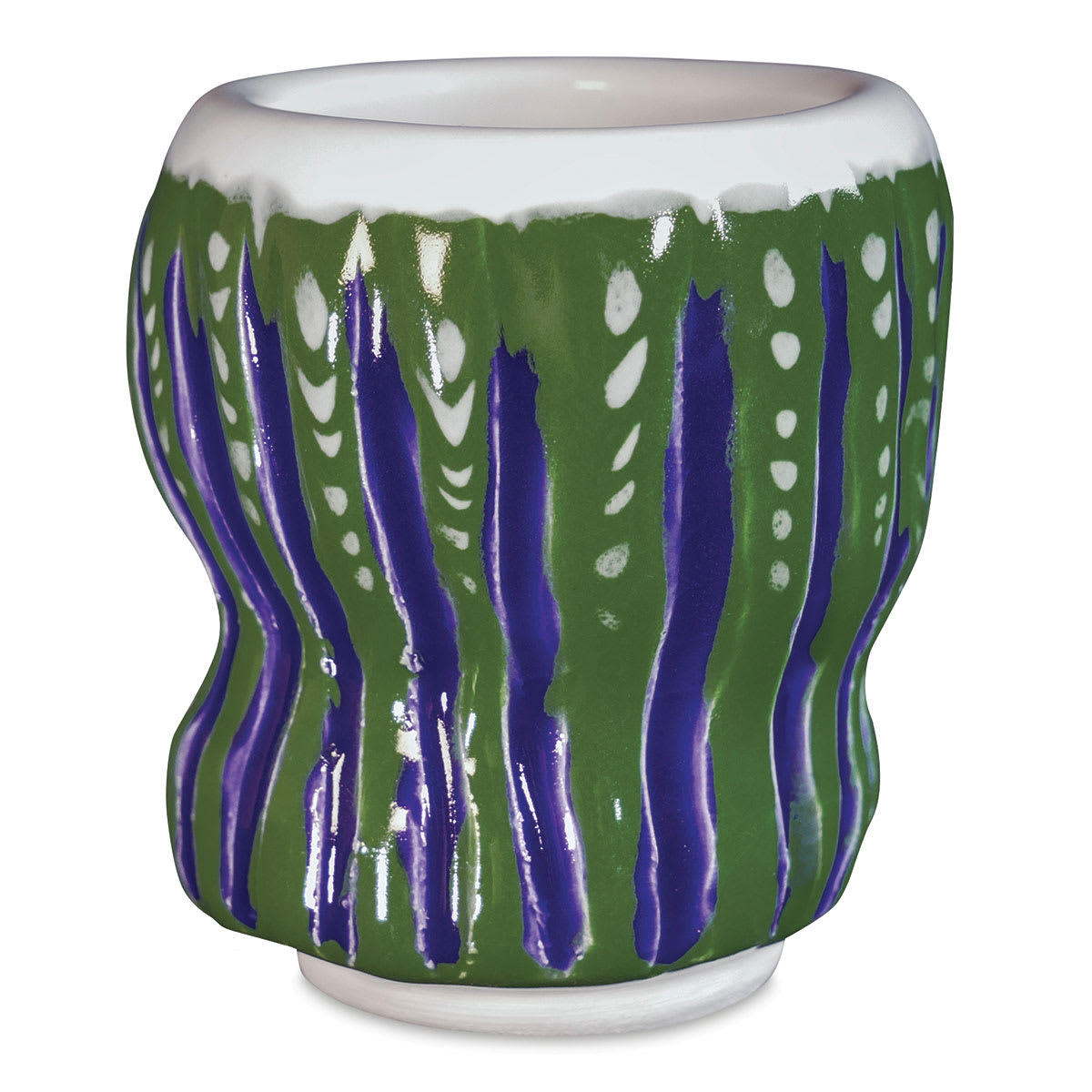 Amaco Teacher's Choice Glazes, Example Vase 