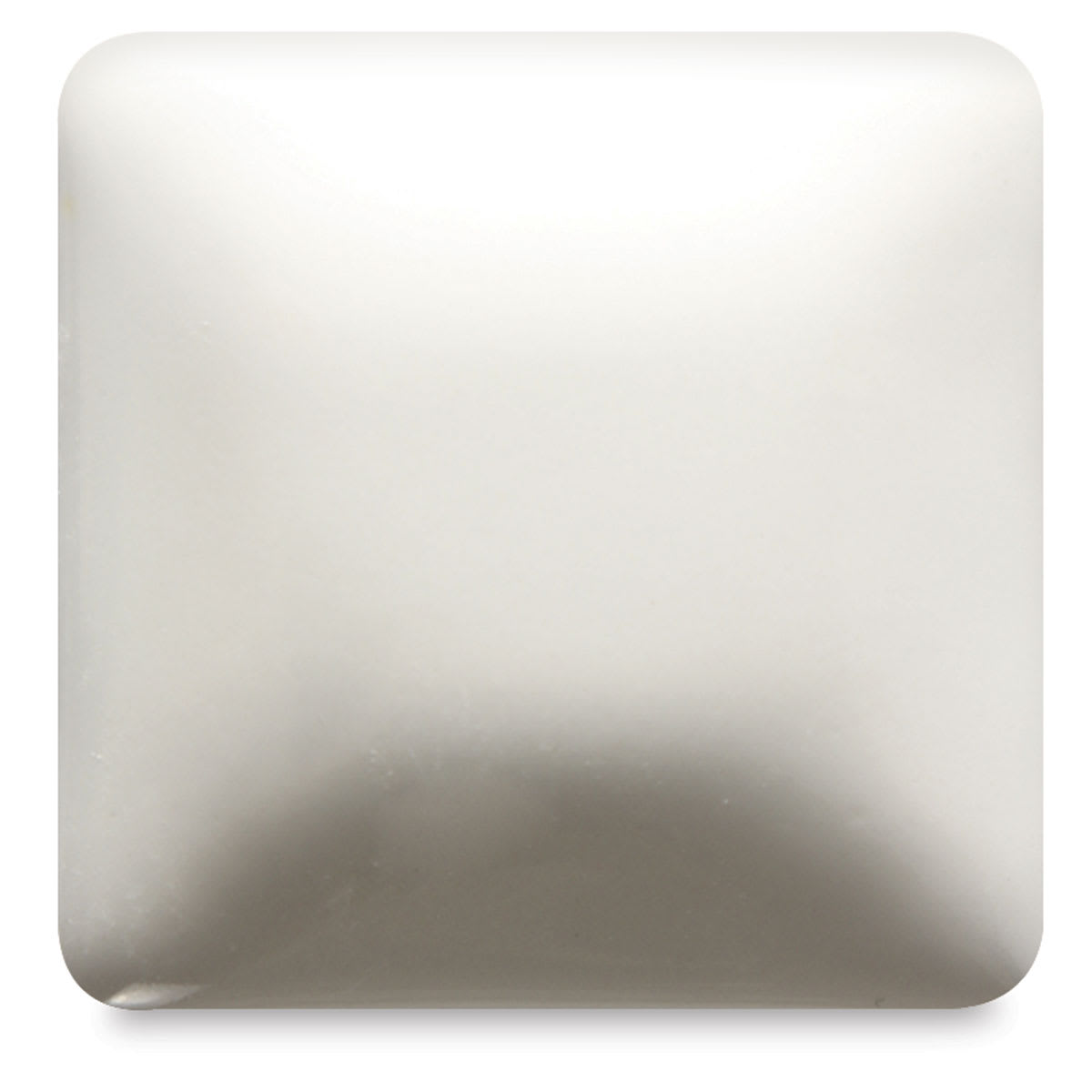 Blick Essentials Gloss Glaze - Bright White, fired at Cone 06 oxidation