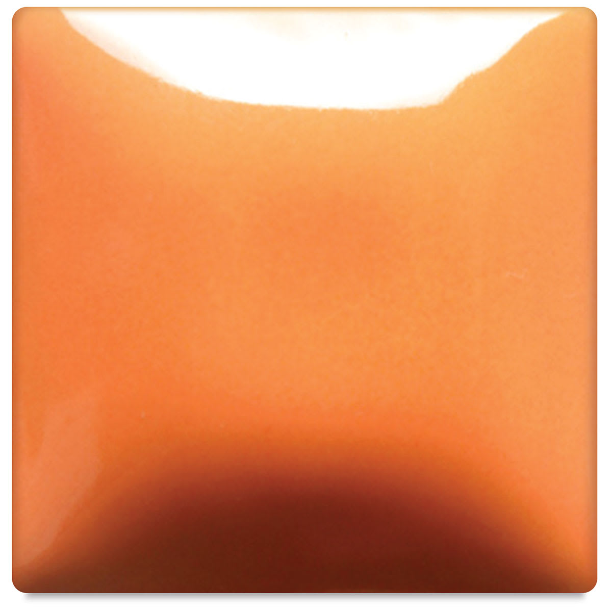 Blick Essentials Gloss Glaze - Pint, Sherbet, fired at Cone 06 oxidation