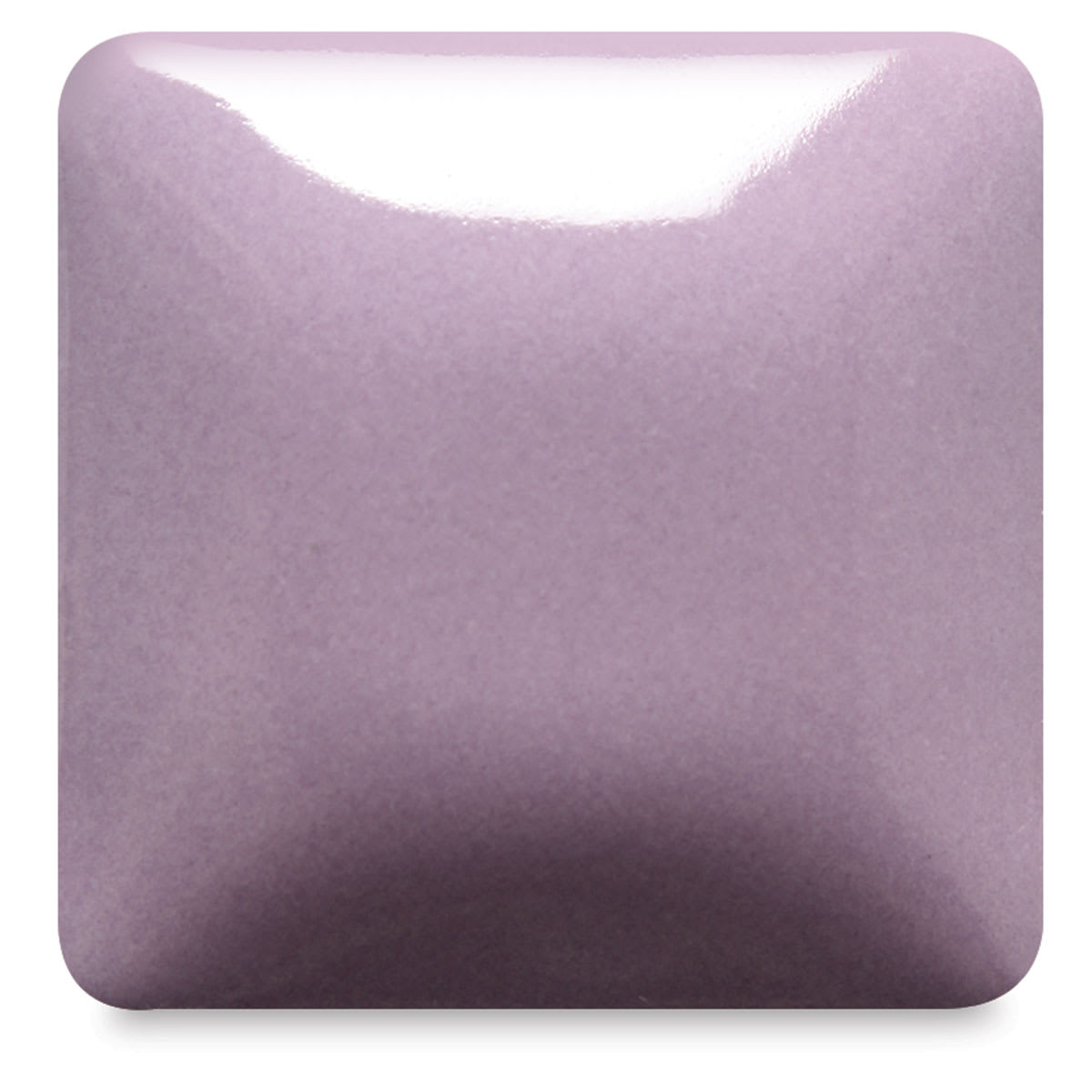 Blick Essentials Gloss Glaze - Pint, Lilac, fired at Cone 06 oxidation