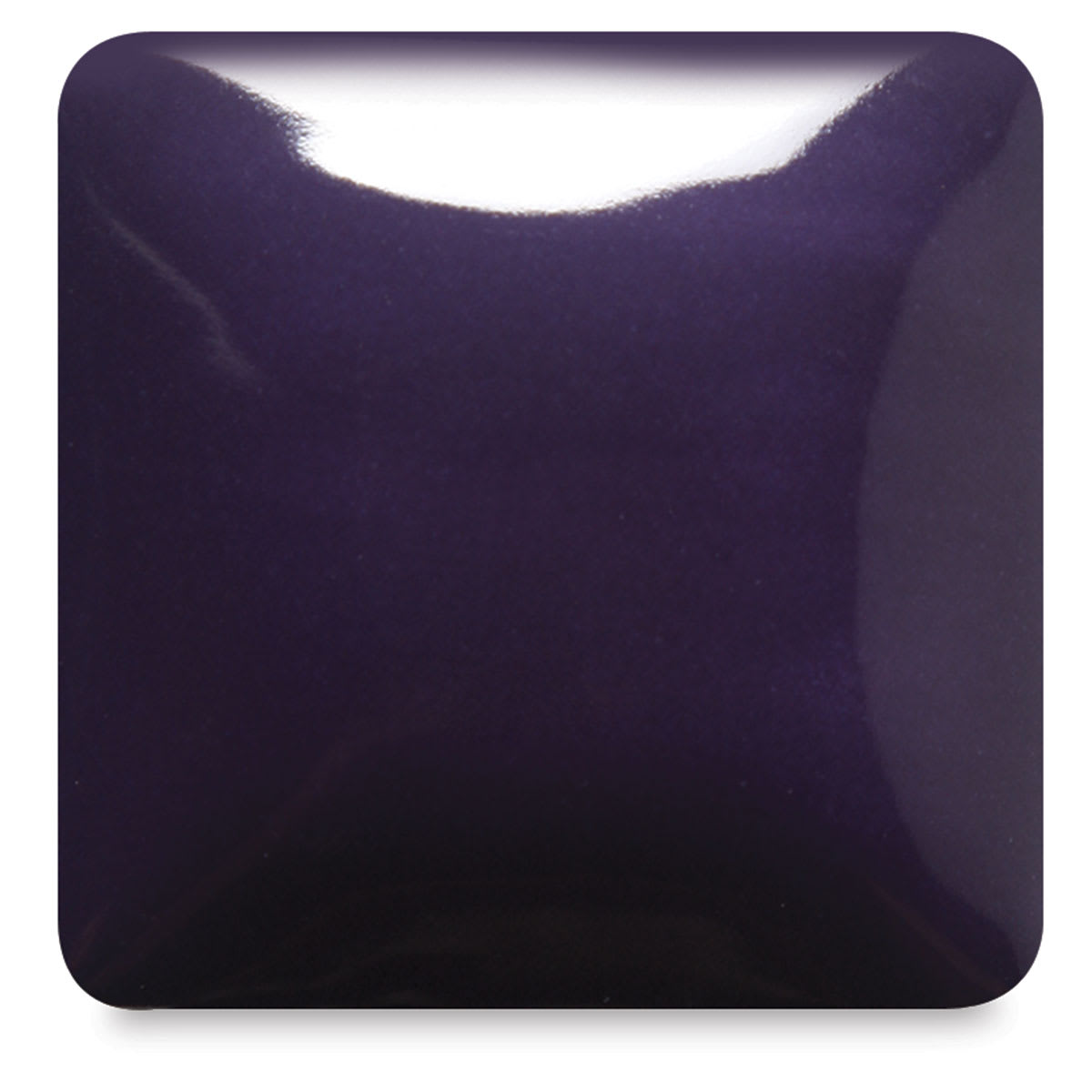 Blick Essentials Gloss Glaze - Pint, Plum, fired at Cone 06 oxidation