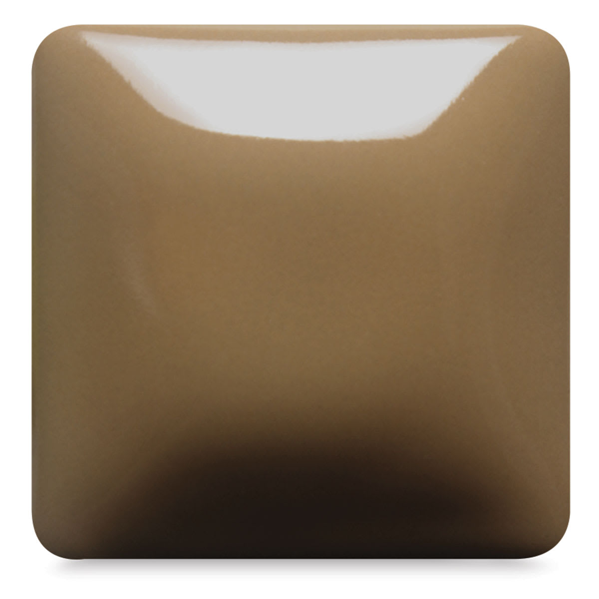 Blick Essentials Gloss Glaze - Pint, Latte, fired at Cone 06 oxidation