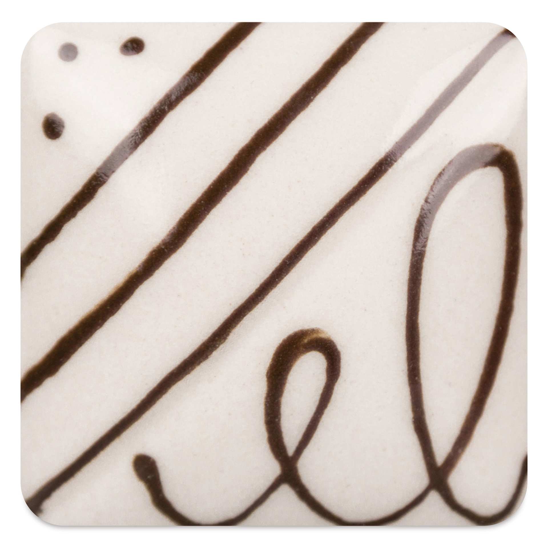 Mayco Designer Liners - Brown fired to cone 6 oxidation