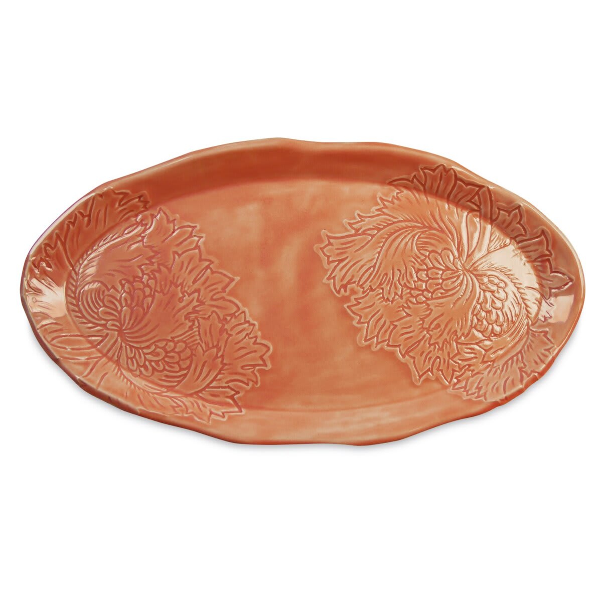 Amaco Celadon Glazes - Poppy applied to plate